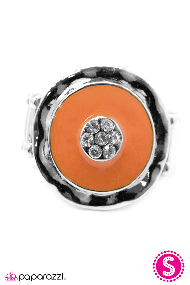 Paparazzi ♥ Fancy Fandango - Orange ♥ Ring
