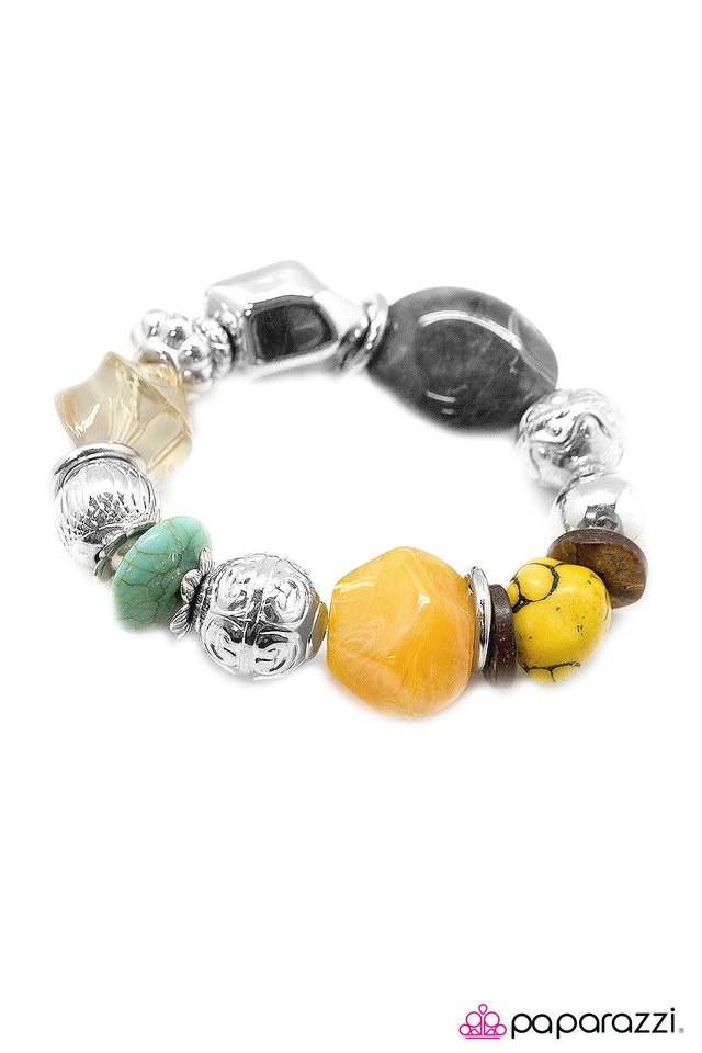 Paparazzi ♥ Just Along For The Ride - Multi ♥ Bracelet