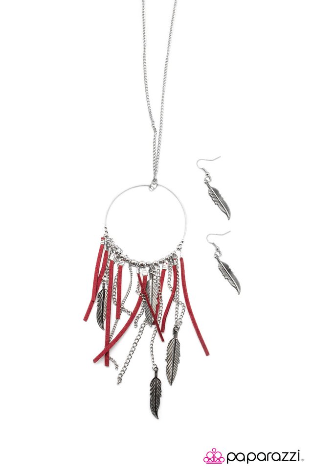 Paparazzi ♥ See You In My Dreams - Red ♥ Necklace