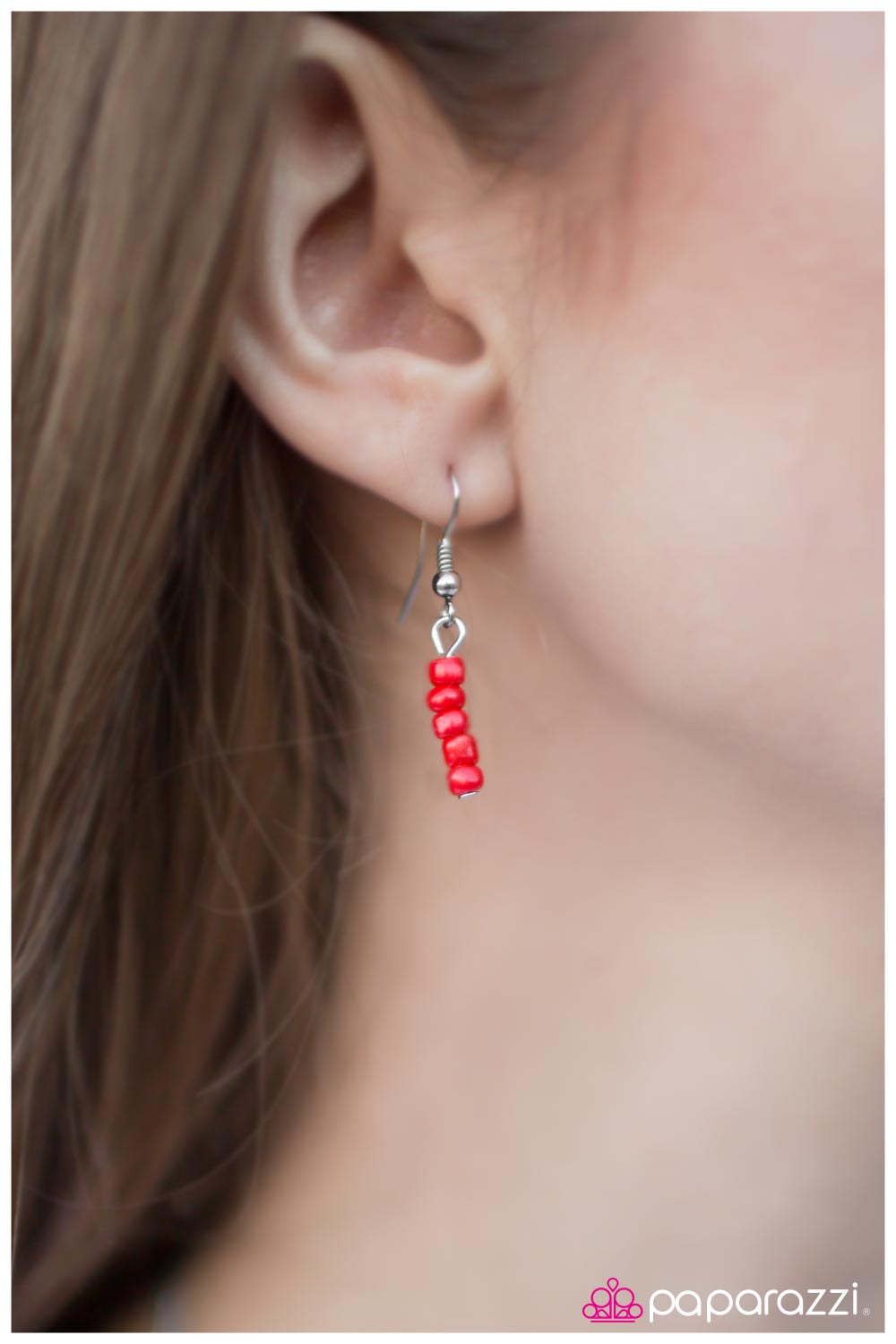 Paparazzi ♥ Rockin Robin - Red ♥  Necklace