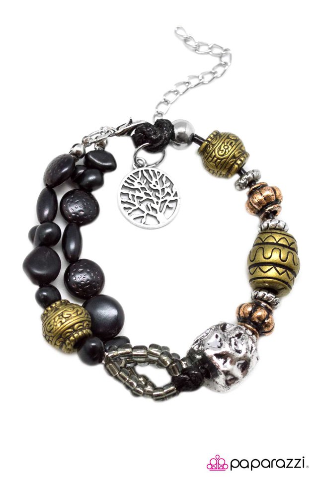 Paparazzi ♥ Nirvana - Black ♥ Bracelet