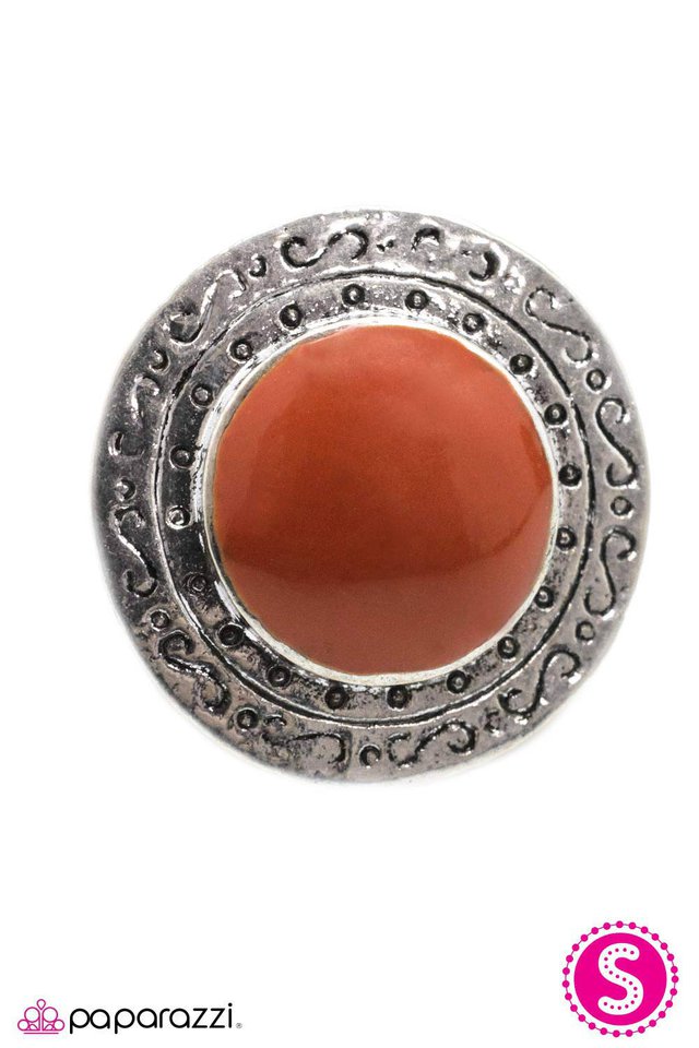 Paparazzi ♥ Lone Rider - Orange ♥ Ring