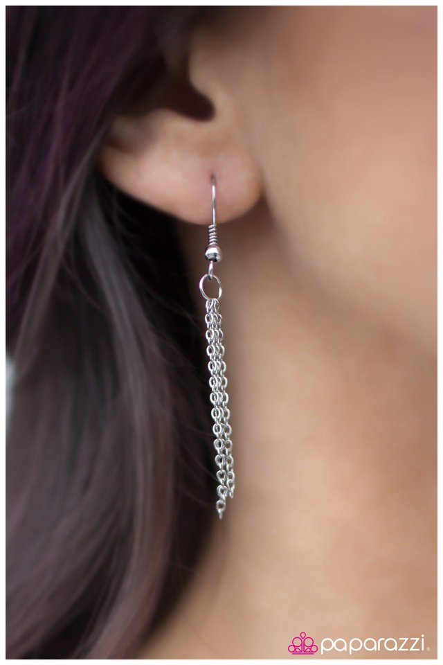 Paparazzi ♥ Lucky in Love - White ♥ Necklace