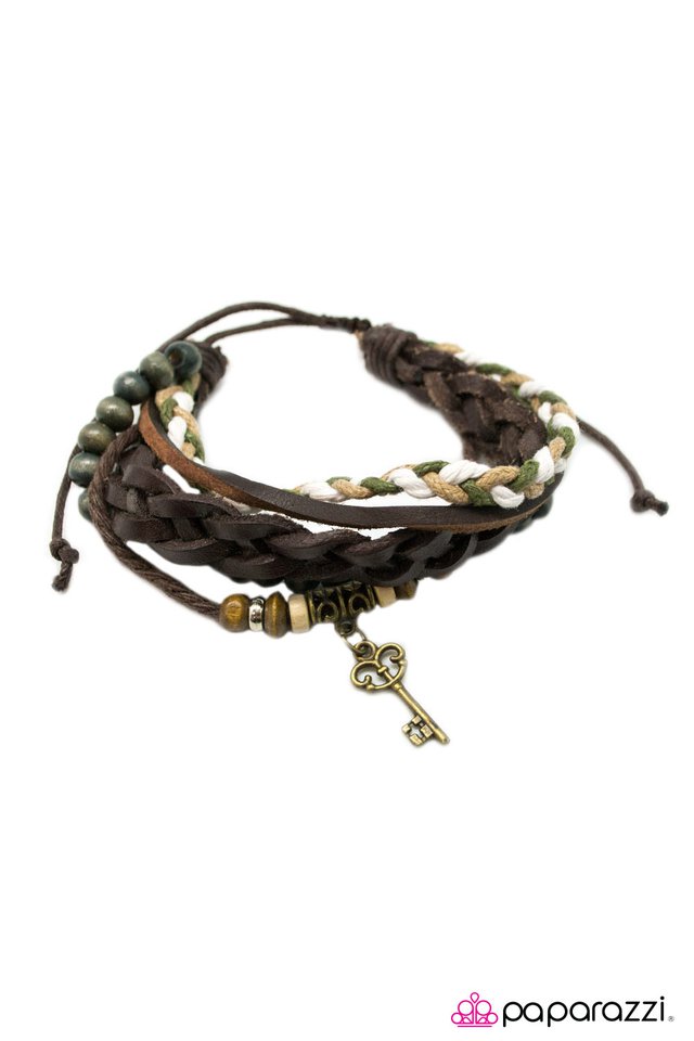 Paparazzi ♥ Ready or Knot... - Brown ♥ Bracelet