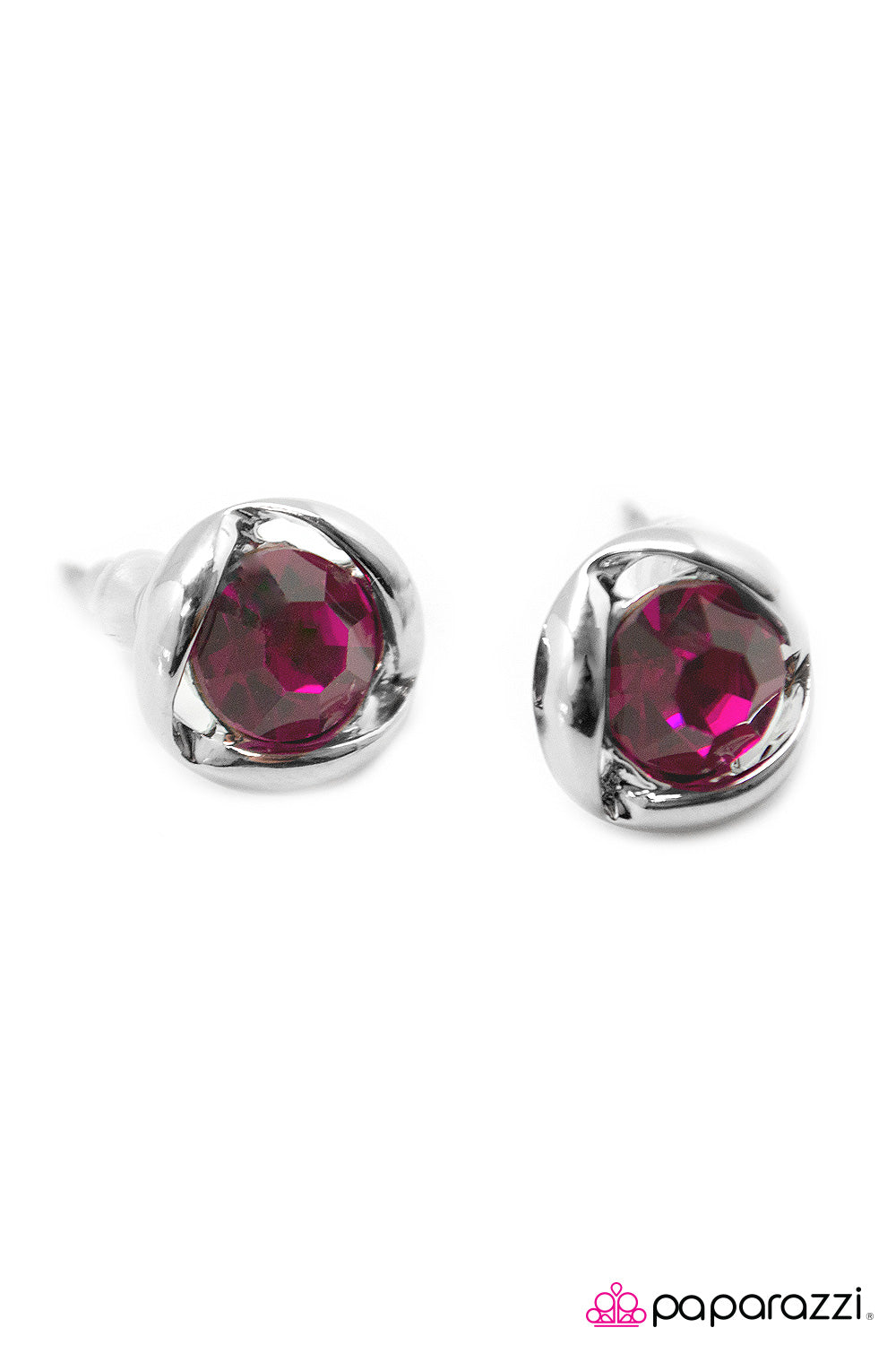 Paparazzi ♥ Yours Truly - Pink ♥  Post Earrings