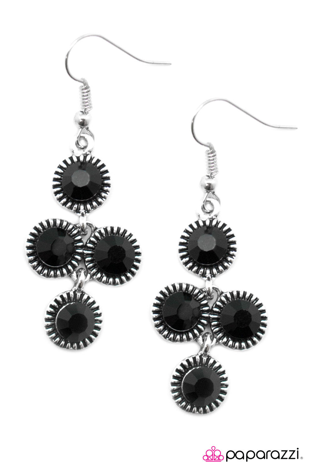Paparazzi ♥ A Broadway Musical - Black ♥  Earrings