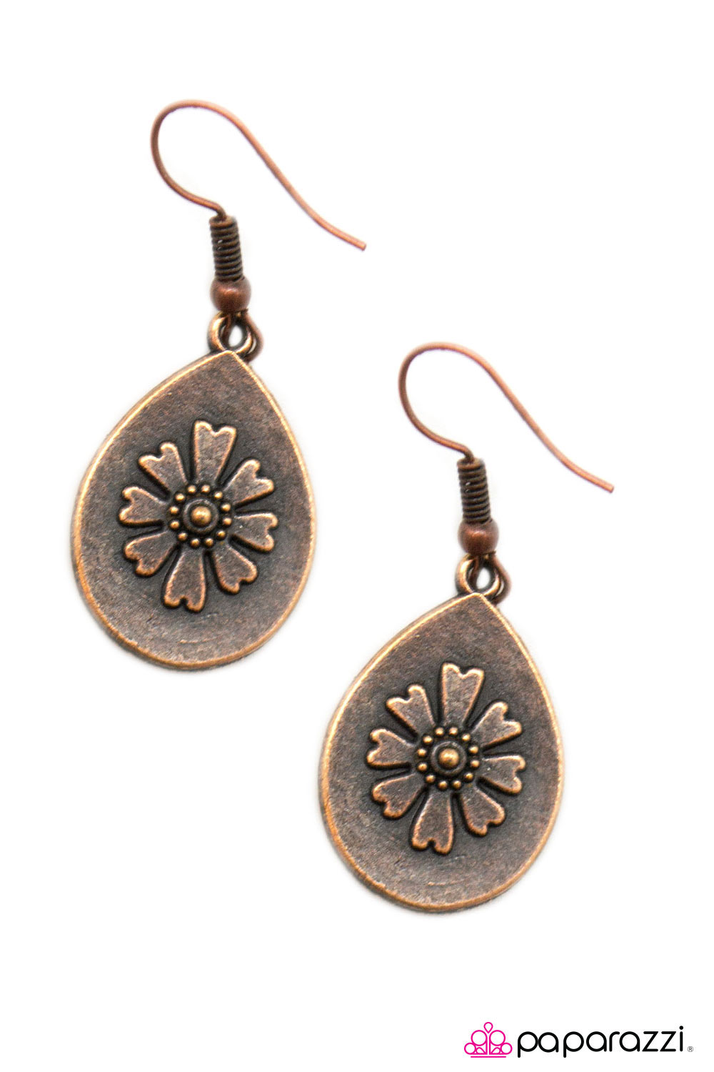 Paparazzi ♥ Rural Beauty - Copper ♥  Earrings