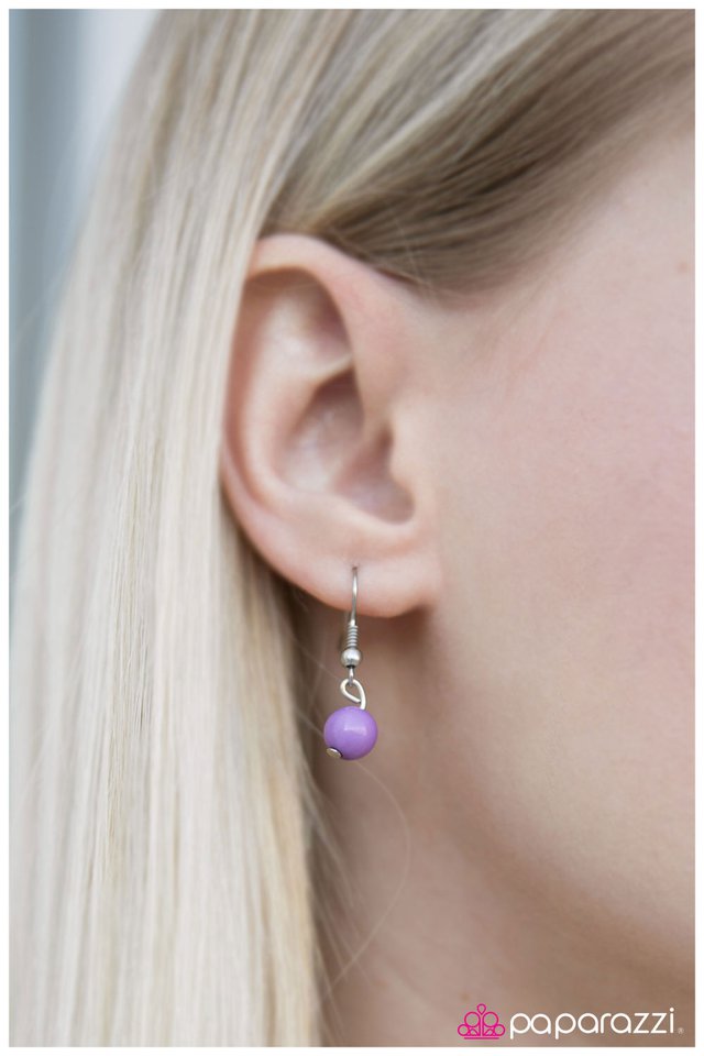 Paparazzi ♥ The Late Shift - Purple ♥ Lanyard