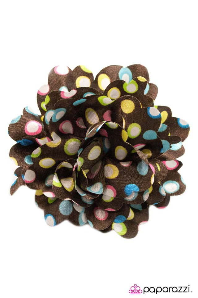 Paparazzi ♥ Party Time - Brown ♥ Hair Clip
