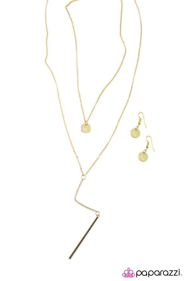 Paparazzi ♥ So BAR, So Good - Gold ♥ Necklace