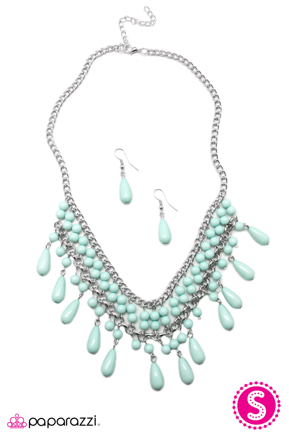 Paparazzi ♥ Daredevil - Blue ♥  Necklace