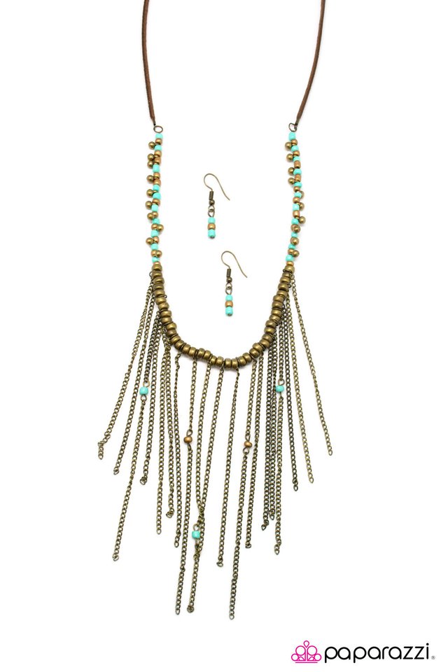 Paparazzi ♥ Arizona - Blue ♥ Necklace