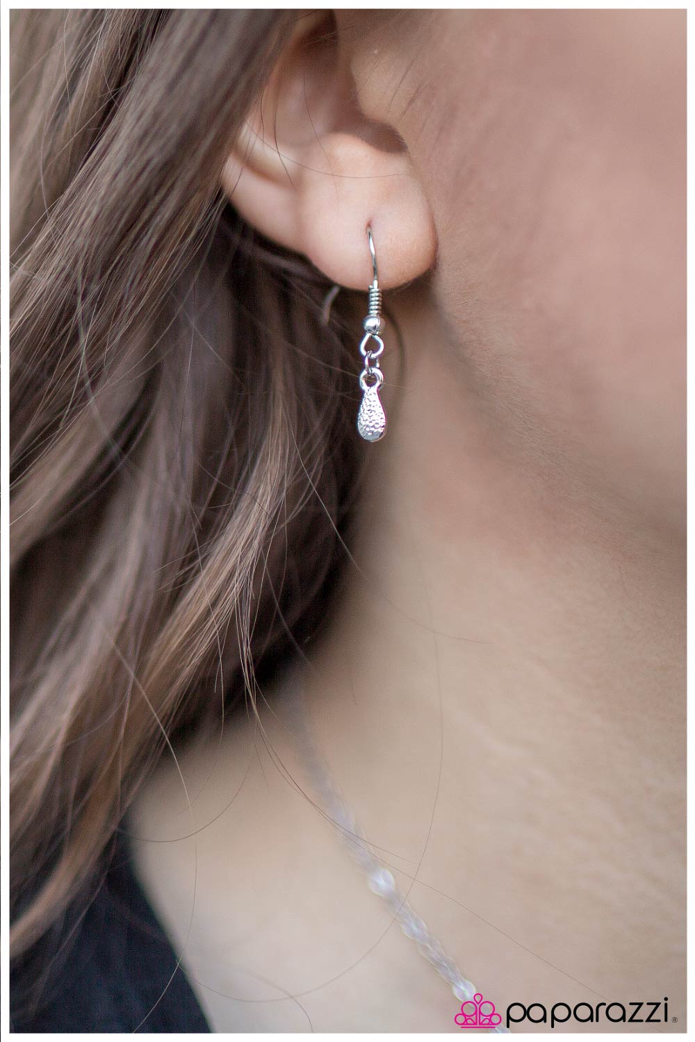 Paparazzi ♥ Ill Cry If I Want To! - White ♥  Necklace