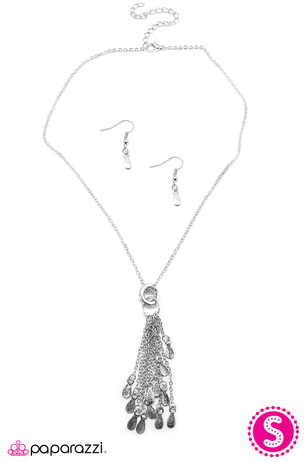 Paparazzi ♥ Ill Cry If I Want To! - White ♥  Necklace