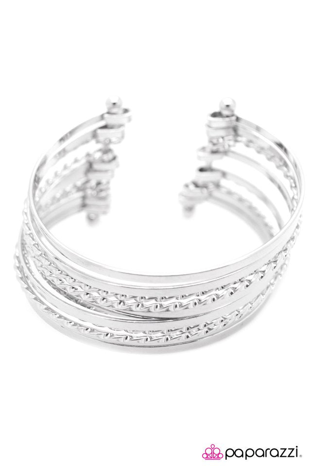 Paparazzi ♥ Bundle Of Fun - Silver ♥ Bracelet