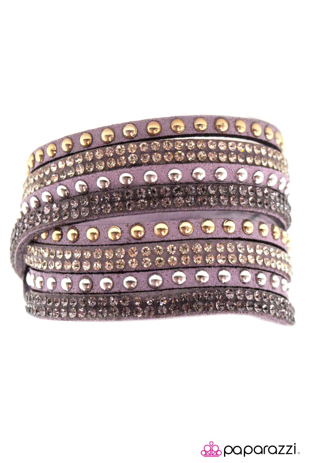 Paparazzi ♥ Hit Me With Your Best Shot - Purple ♥  Bracelet