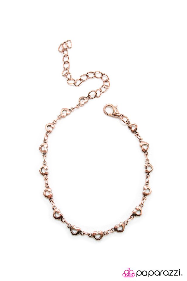 Paparazzi ♥ Sweet Romance - Copper ♥ Bracelet