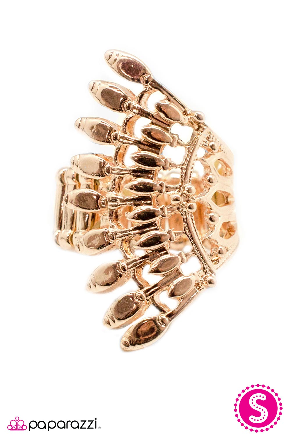 Paparazzi ♥ Fan Favorite - Gold ♥  Ring