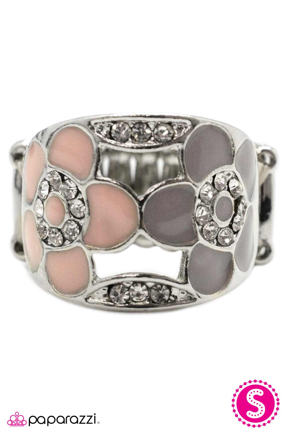 Paparazzi ♥ Feels Like Spring - Pink ♥  Ring