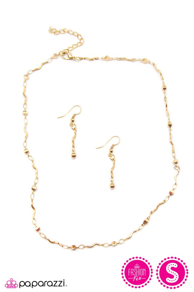 Paparazzi ♥ We Built This City - Gold ♥ Necklace