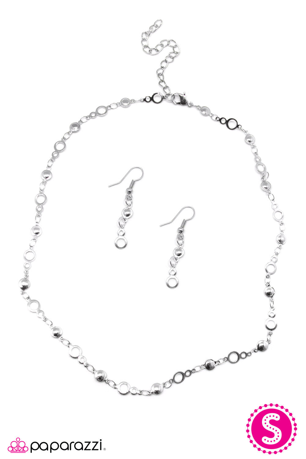 Paparazzi ♥ You Had Me At Hello - Silver ♥  Necklace