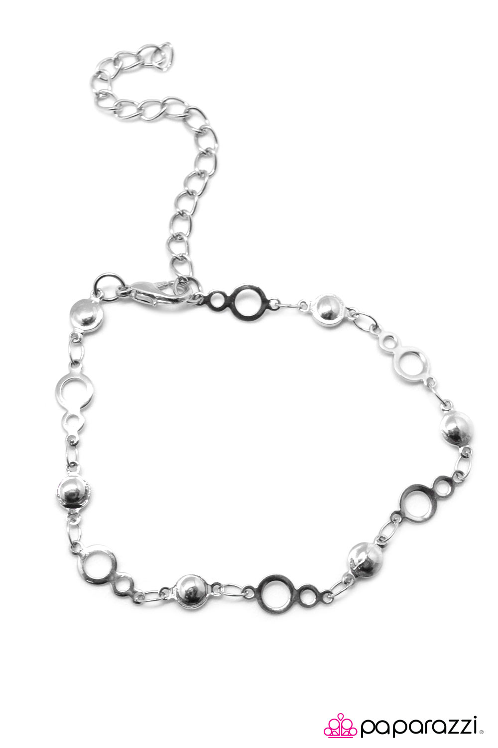 Paparazzi ♥ A Simple Hello - Silver ♥  Bracelet