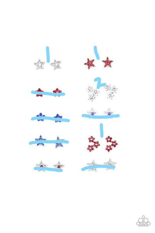 Paparazzi ♥ Starlet Shimmer Earring Kit ♥ P5SS-MTXX-255XX