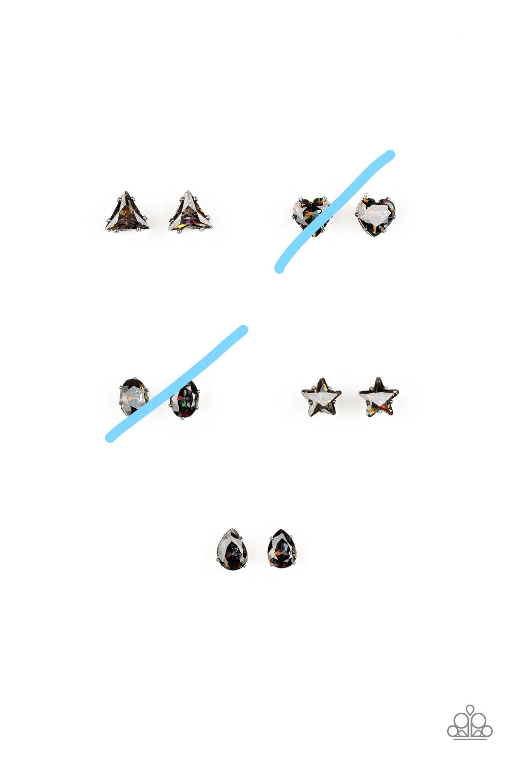 Paparazzi ♥ Starlet Shimmer Earring Kit ♥ P5SS-MTXX-330XX 3pc