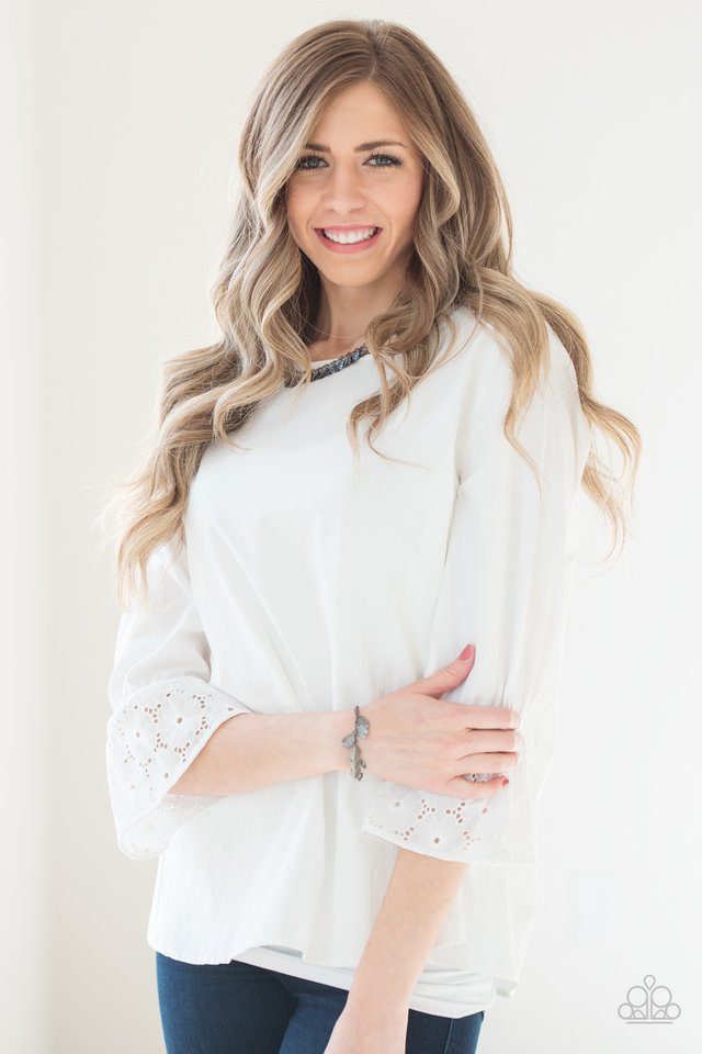 Paparazzi ♥ Sail Across The Sky - Black ♥ Necklace