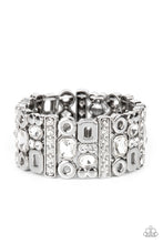 Paparazzi ♥ Dynamically Diverse - White ♥ Bracelet