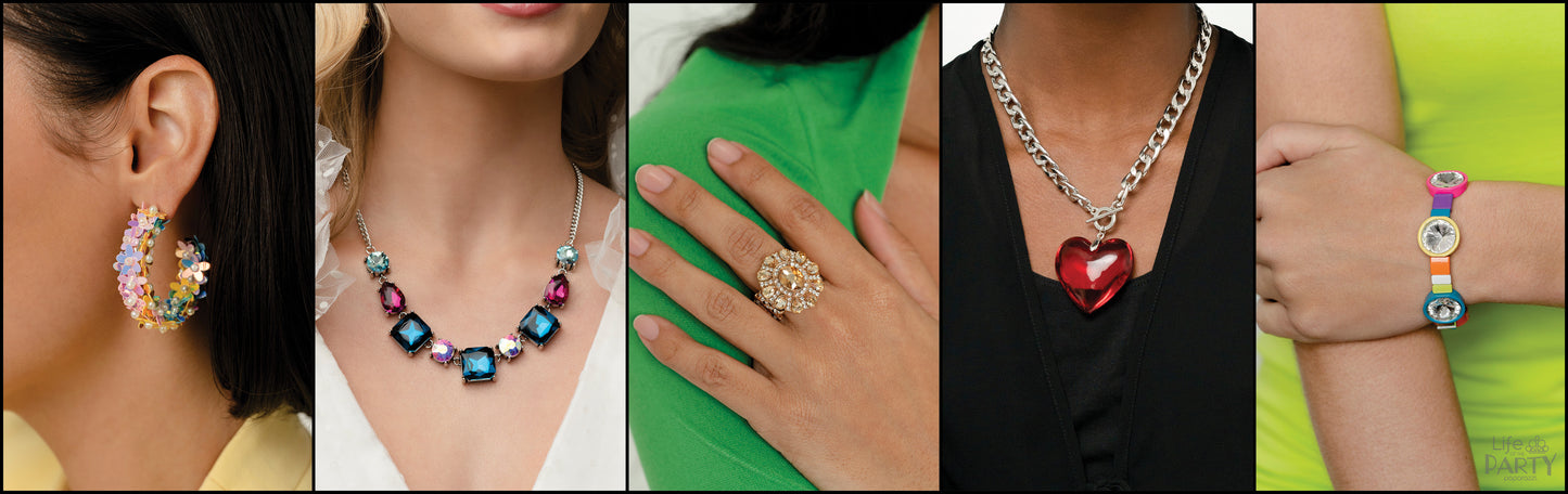 Paparazzi ♥ Life of the Party March 2023 (5 pack) ♥